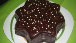 Tarta de chocolate al microondas en Experimentando en la cocina
